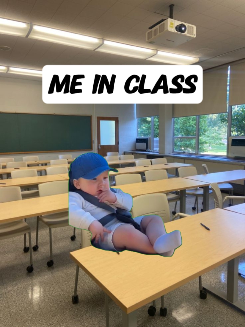 Eu na aula