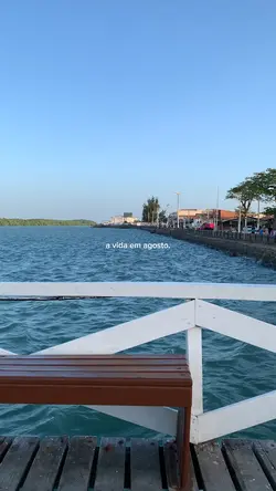 a vida em agosto
