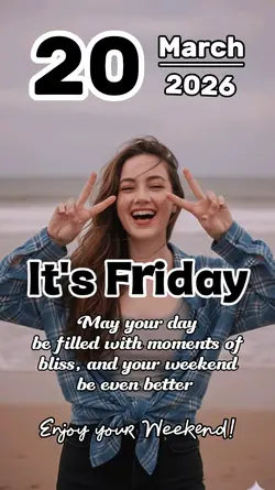 It's Friday 