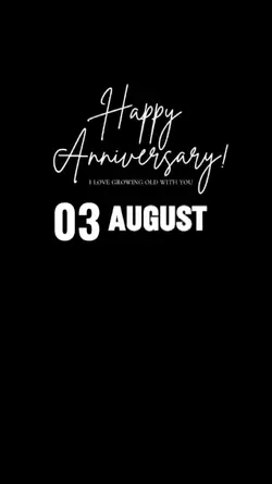 Anniversary 03 Aug