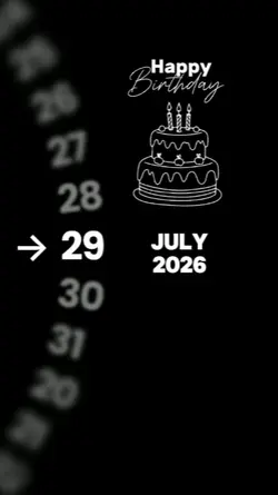 HBD 29 JULY