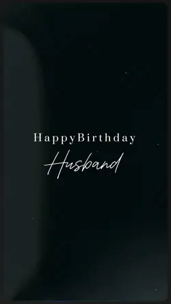 Husband's Birthday 
