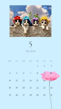 ５月カレンダー
