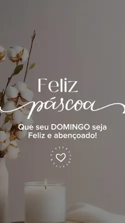 Feliz Páscoa 