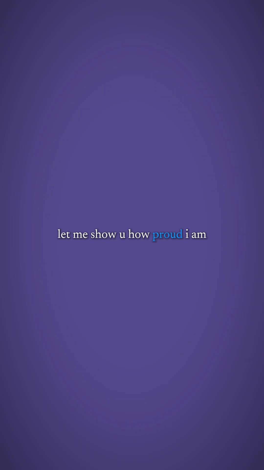 kung gaano ako ka-proud