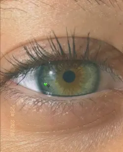 green eyes!💚.