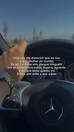 Uma vez me disseram.