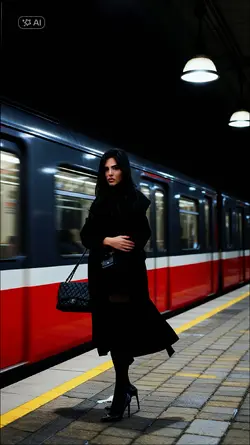 fotografia no metrô 