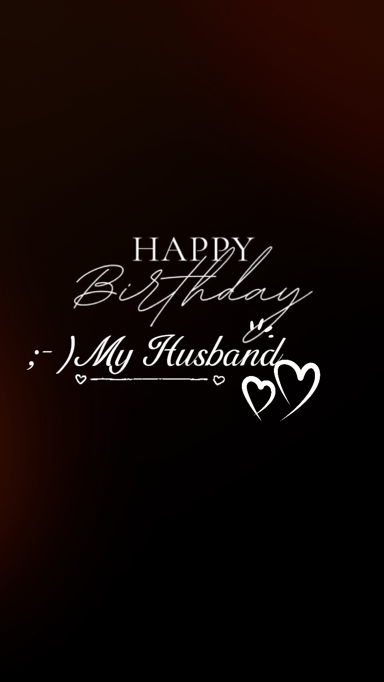 Aniversário Marido