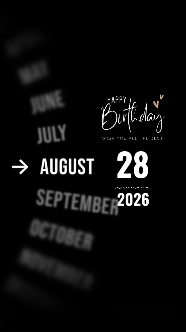 BDAY LOVE 28 AUGUST