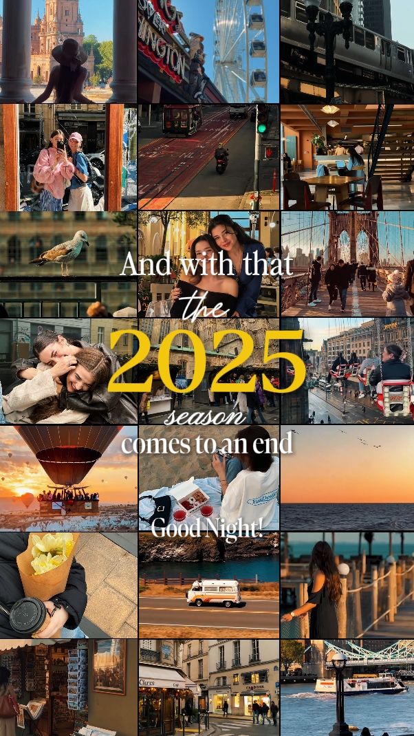 2025 recap collage