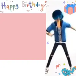 Birthday template 