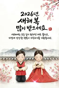 설날템플릿