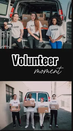 Volunteer moment 