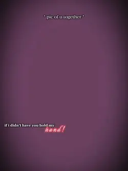 hold my hand