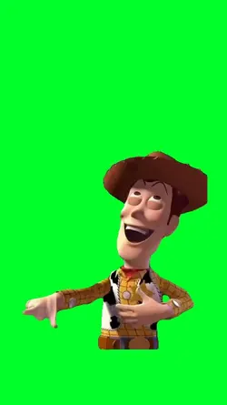 Woody Laughing