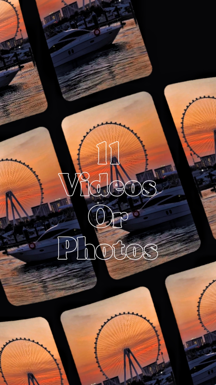 11 vidéos ou photos