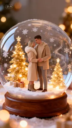 christmas snowglobe