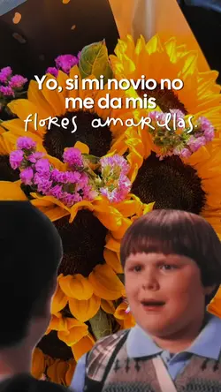 No me da flores...