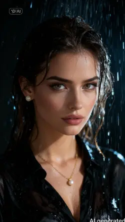 Rain photoshoot 