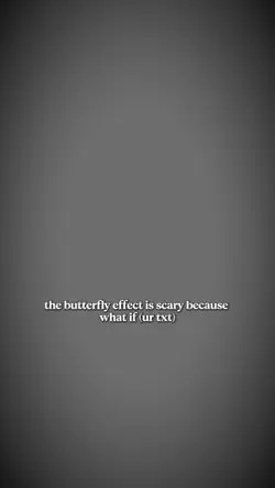 the butterfly effect