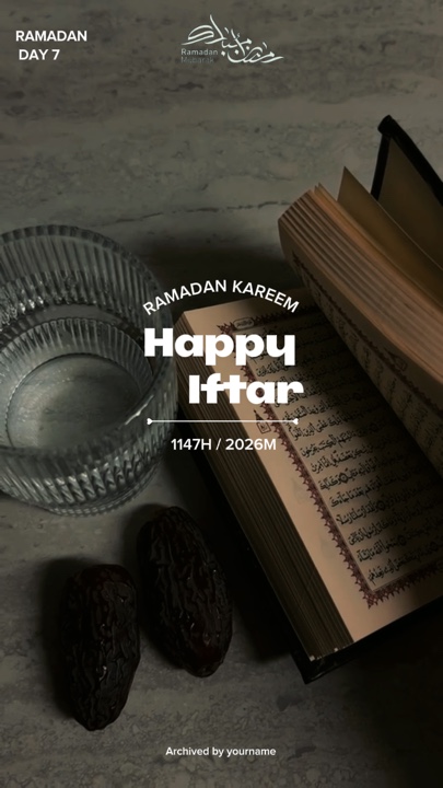 Selamat berbuka puasa