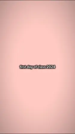 first day of class
