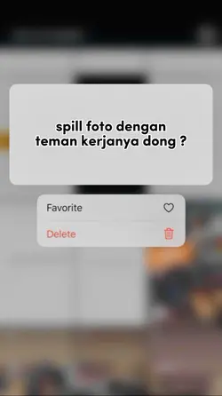 spill teman kerjanya
