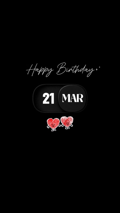 ULANG TAHUN 21 MARET
