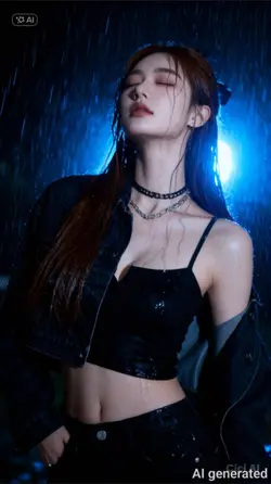 Ghép đứng dưới mưa