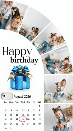 BIRTHDAY AUGUST 19