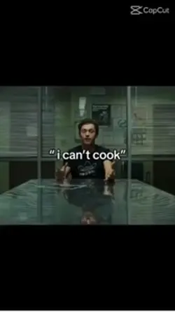 ”I can’t cook”
