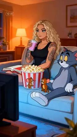 TOM E JERRY PIPOCA 