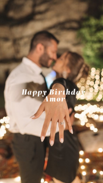 Feliz cumple amor
