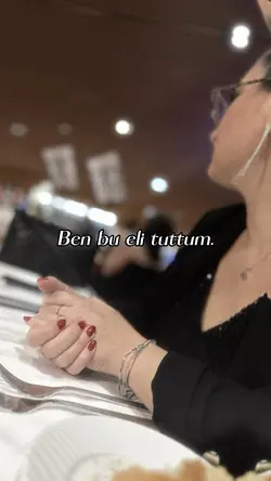 Ben bu eli tuttum🤍