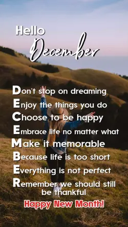 HELLO DECEMBER