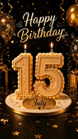 HBD 15 JULY 2026