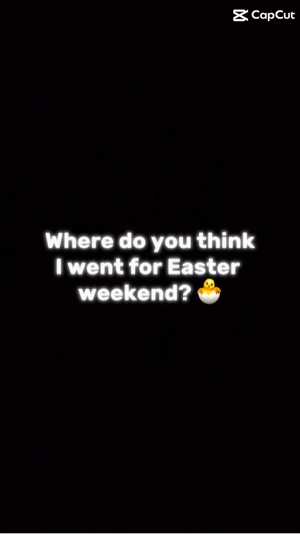 Happy (late) Easter💗