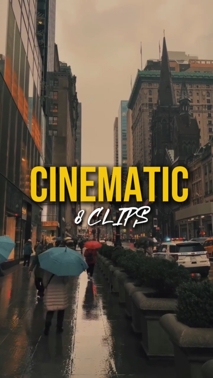 CINÉMATIQUE 8 CLIPS