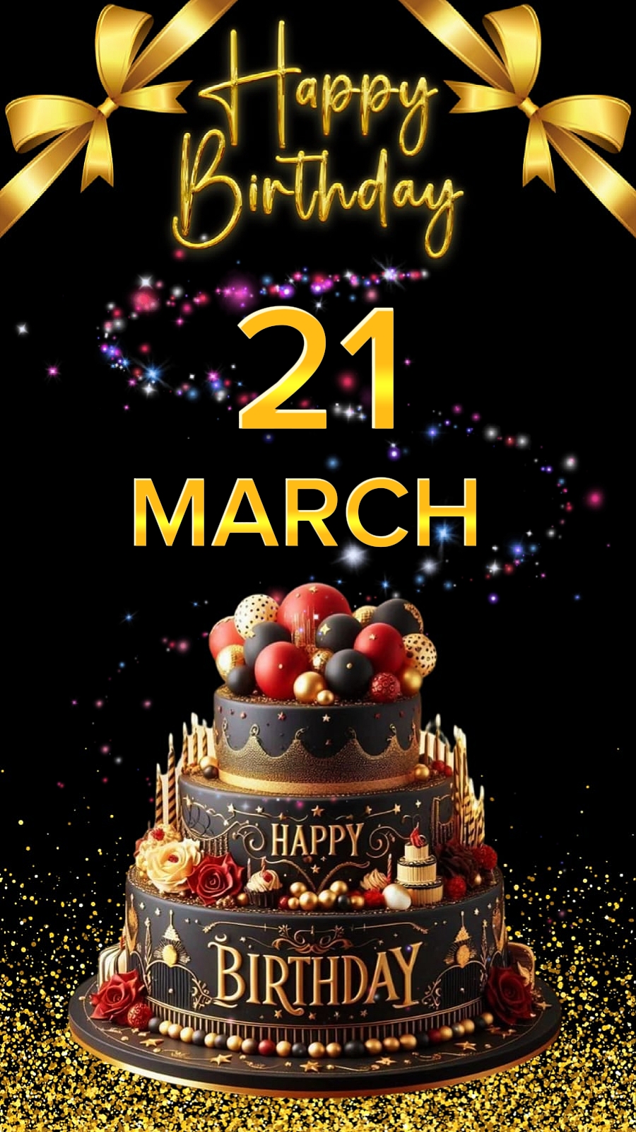 Anniversaire 21 MARS 