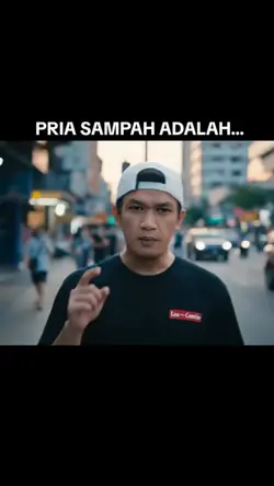 pria sampah adalah