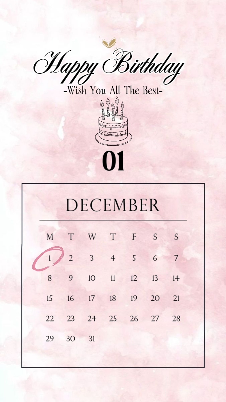 HBD 01 DESEMBER