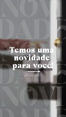 Novidades chegando 