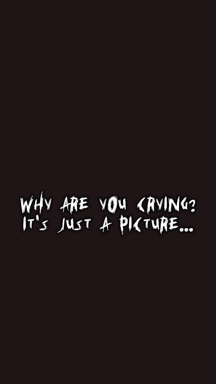 ¿Por qué estás llorando? 