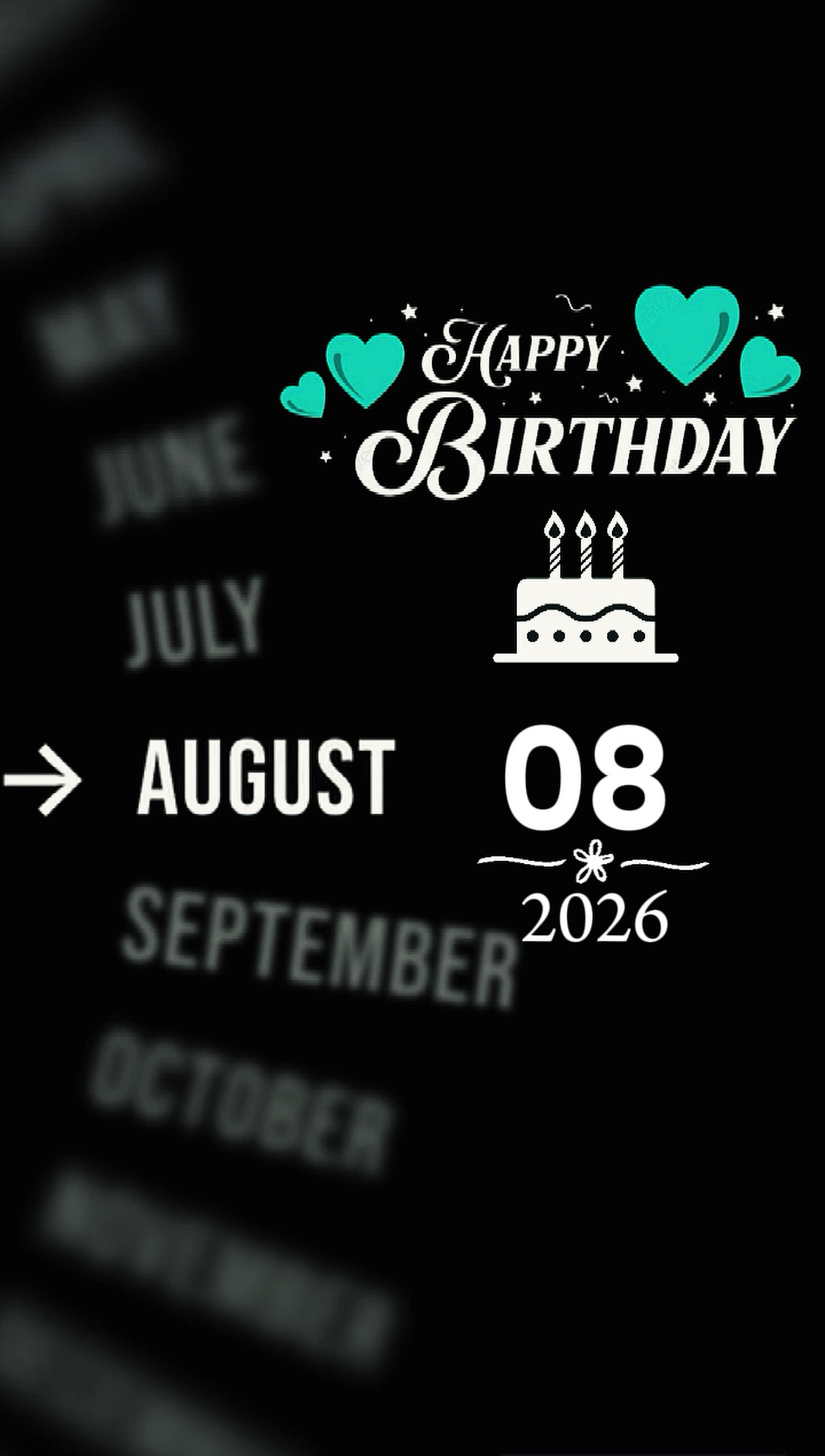 BDAY DAUGHTER 08 AUG