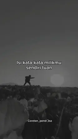 Isi kata-katamu tuan