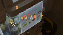 patchwork mini diary