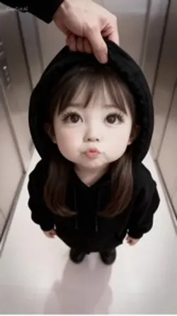 フード引っ張らないで♡