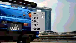 144p to 1080p trend