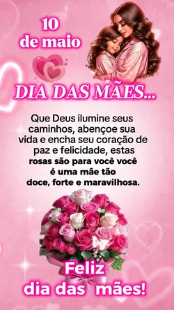 feliz dia das mães